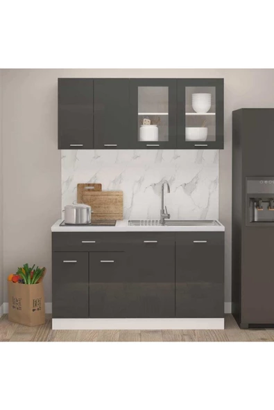 Tdesigno Tdesıgno Helin Mutfak 140 Cm Tezgah Dahil Değil ürün görseli 1