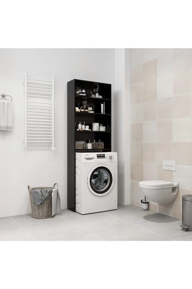 Tdesigno Pamir Banyo Dolabı-Çok Amaçlı-Çamaşır Makinesi Dolabı-Wc Üstü Dolap ürün görseli 1