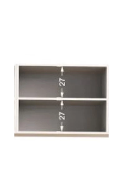 Tdesigno Ate Mutfak Üst Modül - Dolap 80 Cm Beyaz - Resim 2