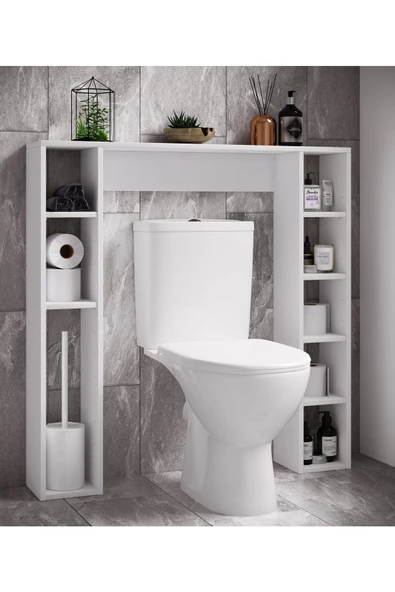 Tdesigno Ucda Klozet Arkası-Üstü-Banyo Dolabı-Çok Amaçlı ürün görseli 1