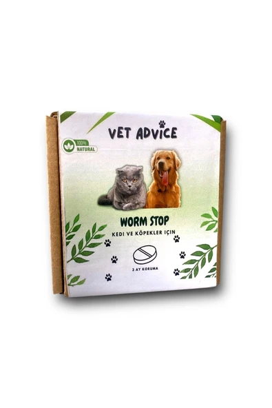 vet advice Kedi Köpek Iç Organizma Tableti Sindirim Destekleyici Tablet ürün görseli 1