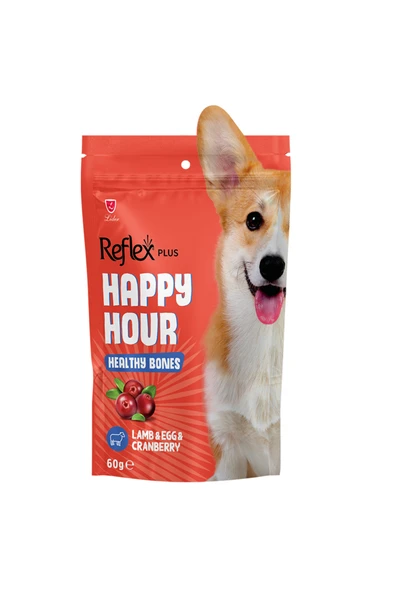 Reflex Plus Happy Hour Sağlıklı Kemikler İçin Destekleyici Köpek Ödül Maması 60gr ürün görseli 1