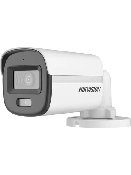 Hikvision DS-2CE10DF0T-LPFS 2.8mm 2mp ColorVu Sesli Bullet Renkli Güvenlik Kamera ürün görseli 1