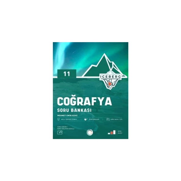 11. Sınıf Iceberg Coğrafya Soru Bankası ürün görseli 1