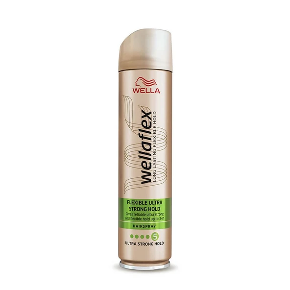 Wella Wellaflex Flexible Ultra Strong Hold Saç Spreyi 250ml ürün görseli 1