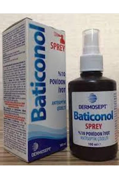 DERMOSEPT Baticonol Sprey 100ml ürün görseli 1