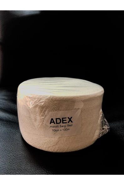 ADEX HİDROFİL SARGI BEZİ 10 CM X 100 METRE ürün görseli 1