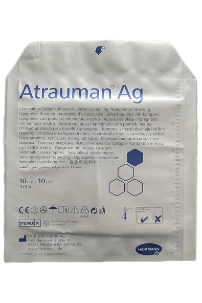 HARTMANN Atrauman Ag Gümüşlü Tül Yara Örtüsü 10*10 Cm (1 Adet) ürün görseli 1