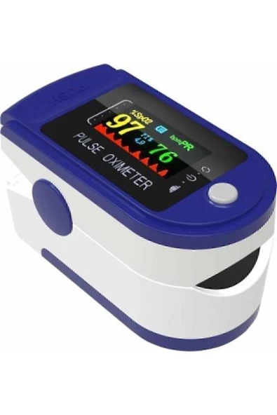 PULSE Parmak Tipi Oksimetre Kan Oksijen Nabız Ölçer Oximeter 6007 ürün görseli 1