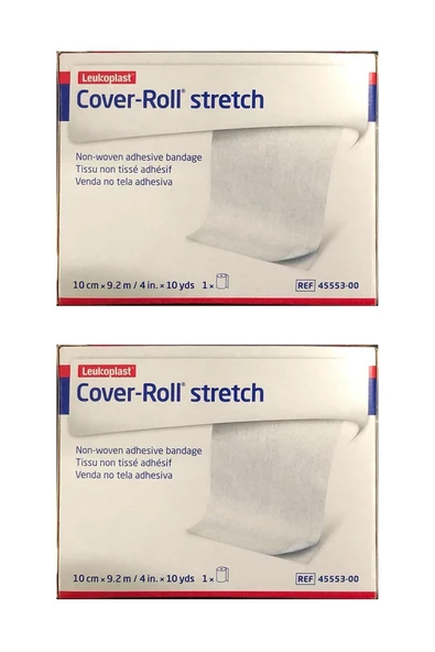 LEUKOPLAST Cover-roll Stretch Flaster 10cm X 9.2m 2 Adet ürün görseli 1