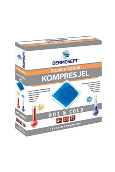DERMOSEPT ( 2 ADET ) Dermosept Termojel 13 x 13 cm ürün görseli 1