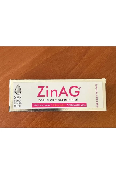ZİNAG Gümüş Katkılı Yoğun Cilt Bakım Kremi 30 Ml ürün görseli 1