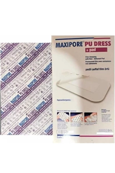 SEYİTLER KİMYA Maxipore Pu Şeffaf Su Geçirmez Yara Pedi 9 X 30 ürün görseli 1