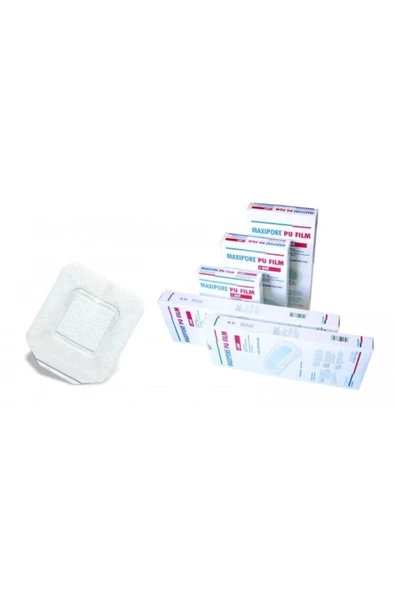 MEDİKAL Maxipore Şeffaf Film-pedli-steril Su Geçirmeyen Yara Örtüsü 10cm X 10cm 10 Adet ürün görseli 1