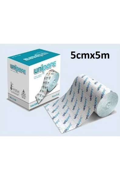 OCTACARE Unipore Marka Fix Flaster 5 Mx5 Cm ( Yapışkanlı Yara Bandı ) ürün görseli 1
