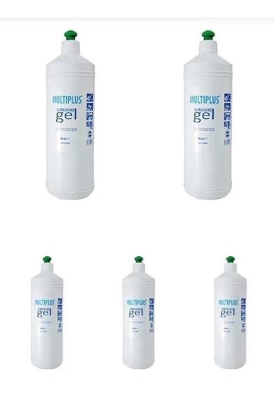 MULTİPLUS Dermosept Ultrason Ekg Ve Epilasyon Jeli 1000 ml 20 Adet -ultrason ürün görseli 1