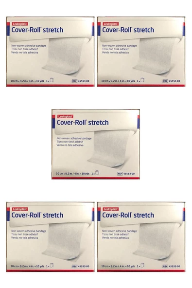 LEUKOPLAST Cover-roll Stretch Flaster 10cm X 9.2m 5 Adet ürün görseli 1