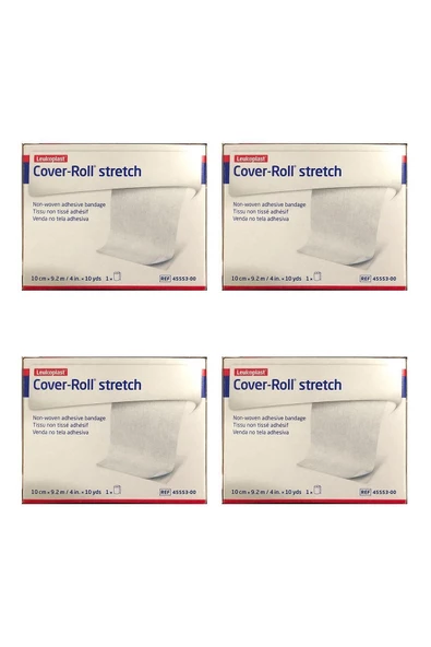 LEUKOPLAST Cover-roll Stretch Flaster 10cm X 9.2m 4 Adet ürün görseli 1