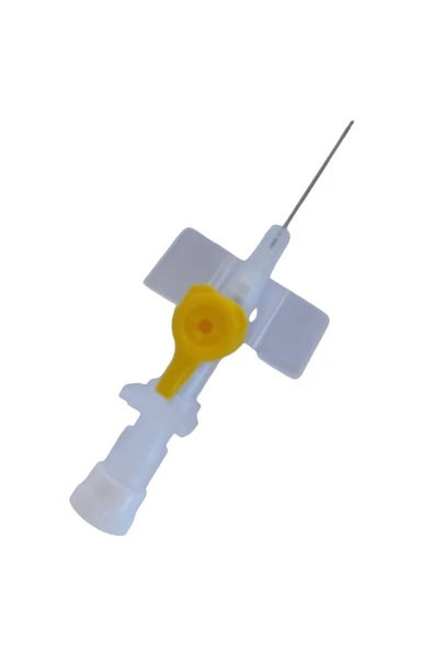 YERLİ Medikit 24 G Sarı Intraket - Branül 100 Adet 24G ürün görseli 1