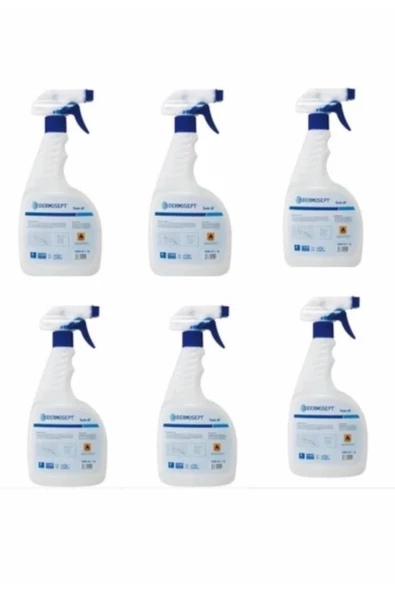DERMOSEPT Tools Af Alet Yüzey Dezenfektani 1000 ml X6'lı Kullanıma Hazır Tüm Yüzeyler Için ürün görseli 1
