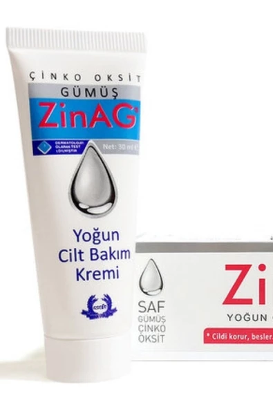 ZİNAG Gümüş Katkılı Yoğun Cilt Bakım Kremi 30 Ml Cilt ürün görseli 1