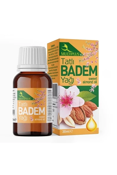 MULTİPLUS Tatlı Badem Yağı 30 ml 8680789041412 ürün görseli 1