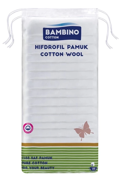 BAMBİNO Hidrofil Pamuk 50 gr x 5 Adet ürün görseli 1