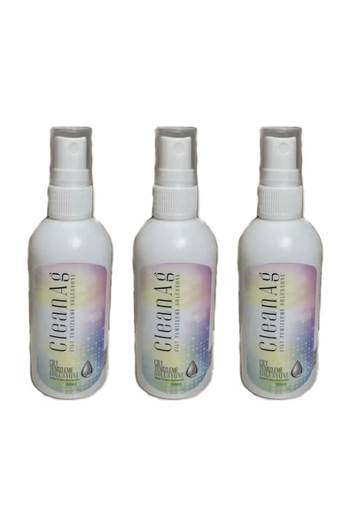 CLEANAK Alkollü Nano Gümüşlü El Dezenfektanı Hızlı Ve Uzun Etkili 100 ml 3'lü Set ürün görseli 1