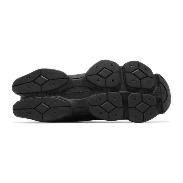 New Balance 9060 Triple Black Suede - Resim 5