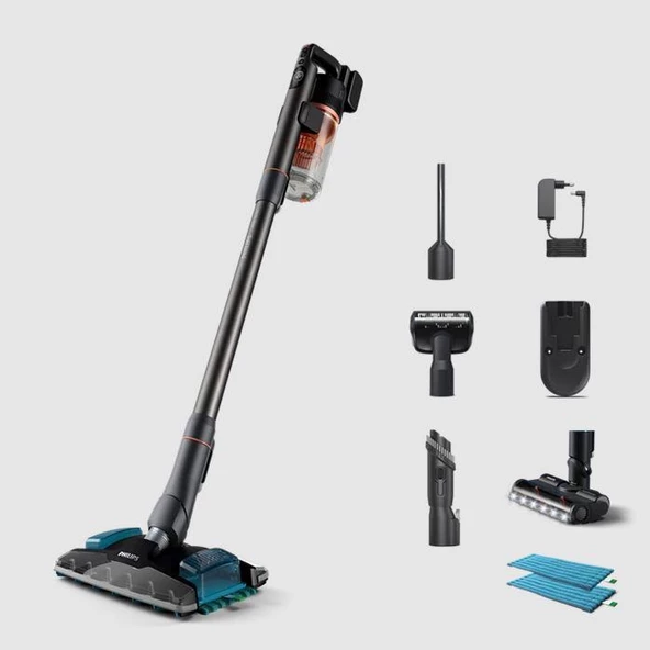 Philips 8000 Serisi Kablosuz Elektrikli Süpürge Aqua Plus ürün görseli 1