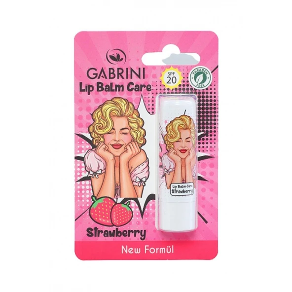 Gabrini Dudak Balmı - Lip Care Strawberry ürün görseli 1