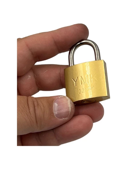 YMK Sarı Asma Kilit 50 MM YMK-1250B - Resim 4