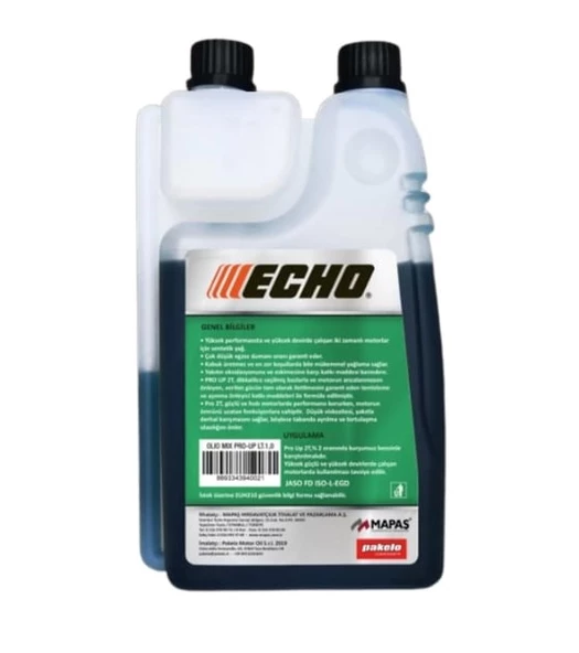Echo 2t Ölçekli Yağ Dumansız 1Litre - Resim 2