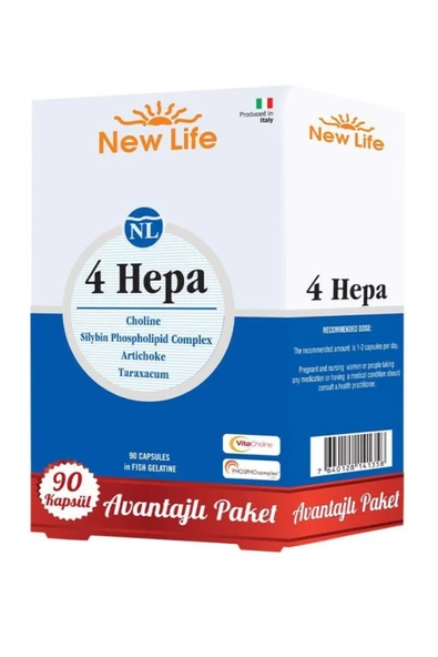 New Life 4 Hepa 90 Kapsül ürün görseli 1