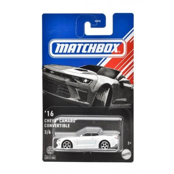 Matchbox Amerikan Cabrio Serisi - 16 Chevy Camaro Convertible 3/6 ürün görseli 1