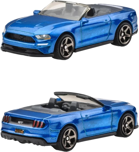 Matchbox Amerikan Cabrio Serisi - 2018 Ford Mustang Convertible 5/6 ürün görseli 1