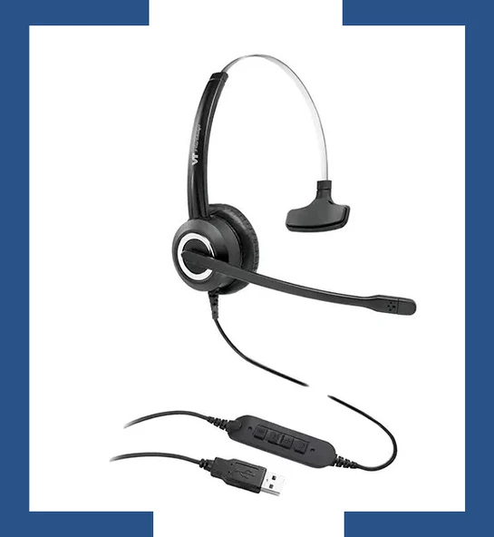 VT6200 MONO USB KULAKLIK ürün görseli 1