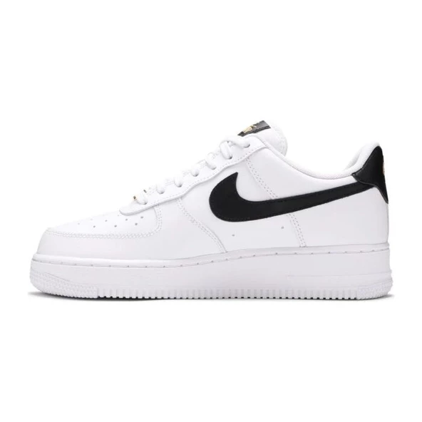 Nike Air Force 1 07 Essential White Black - Resim 2