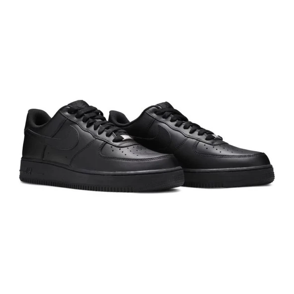 Nike Air Force 1 07 Triple Black - Resim 3