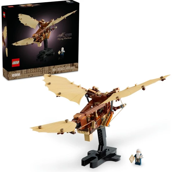 LEGO 10363 Icons Leonardo da Vinci’nin Uçan Makinesi ürün görseli 1