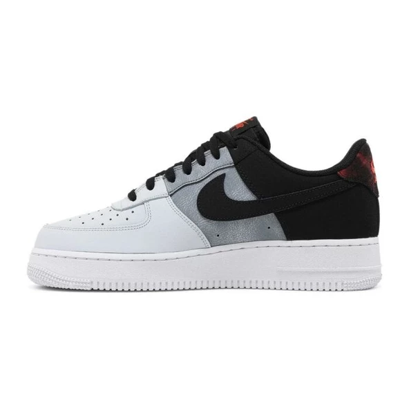 Nike Air Force 1 07 LV8 Black Smoke Grey - Resim 2