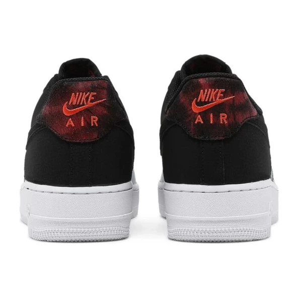 Nike Air Force 1 07 LV8 Black Smoke Grey - Resim 4