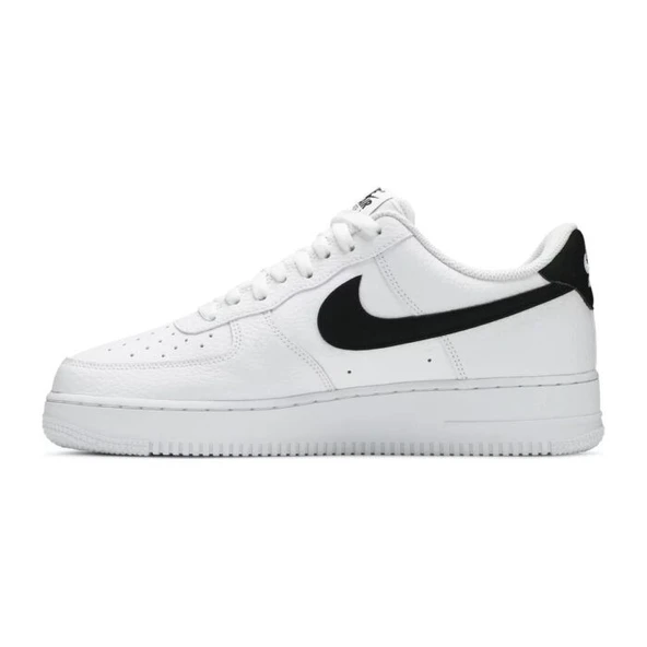 Nike Air Force 1 07 White Black - Resim 2