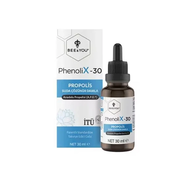 Bee & You PhenoliX-30 Propolis Damla 30 ml ürün görseli 1