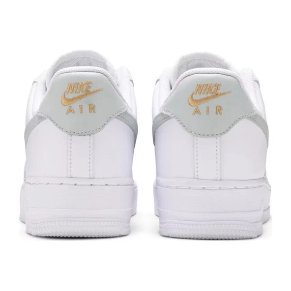 Nike Air Force 1 Low White Grey Gold - Resim 4