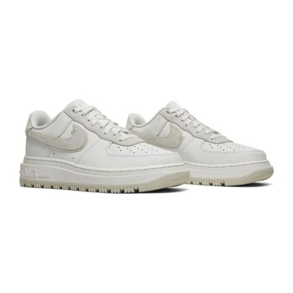 Nike Air Force 1 Luxe Triple White - Resim 3