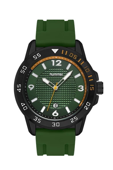 Hummel Erkek Spor Kol Saati Siyah Yeşil Hm-3000Ma-3 ürün görseli 1