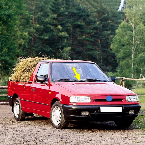 Skoda Pickup 1996-2001 Sağ Ön Cam Silecek Kolu 6U1955410C ürün görseli 1
