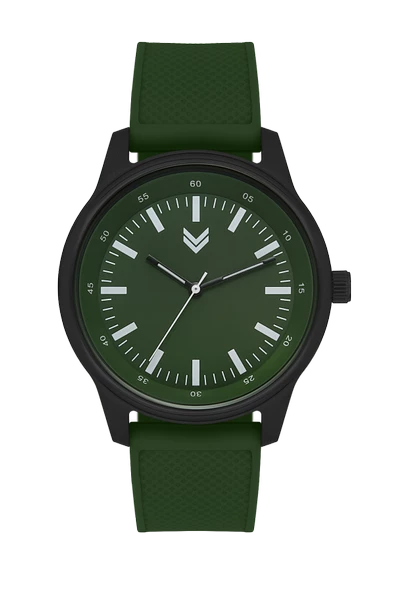 Hummel Erkek Kadın Spor Kol Saati Siyah Yeşil Hm-3002Ma-3 ürün görseli 1