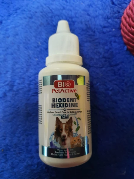Bio PetActive VOLMIN PETSHOP BIODENT HEXIDINE AĞIZ BAKIM SUYU 50ML ürün görseli 1